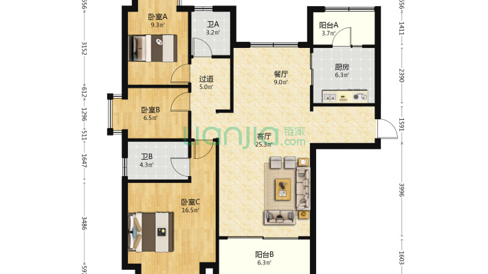 恒大文化旅游城9组团二手房实景图