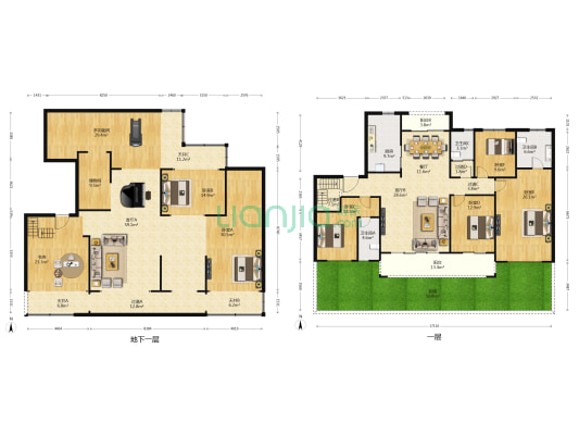 碧桂园珑悦 8室3厅3卫 180平方