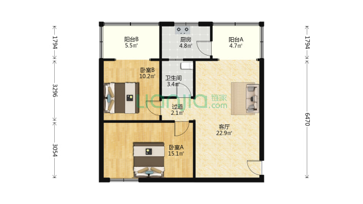 平安正街41号二手房实景图