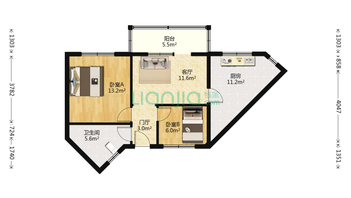 锦安花园二手房实景图