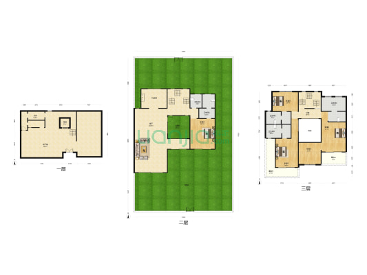 天房迎枫雅院二区 5室1厅5卫 438平方