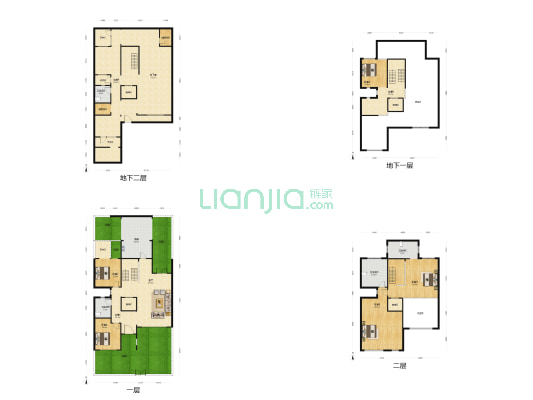知丘别墅 5室1厅4卫 421平方