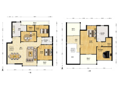 纯洋房小区 近轻轨  自住精装修-重庆枫林秀水户型图