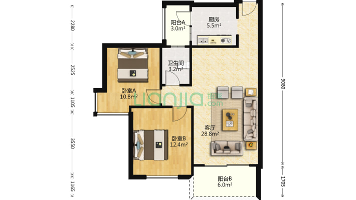 雅和居二手房实景图