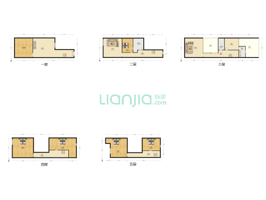 凯旋湾花园三期 6室4厅2卫 221平方