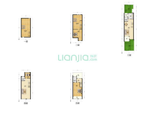 百商澜山墅 5室2厅3卫 179平方