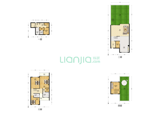 斑竹欣苑 5室1厅4卫 234平方