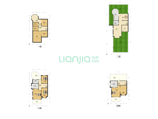 星俪苑 4室2厅4卫 370平方