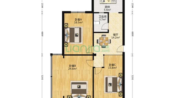 省土产畜产进出口公司家属院二手房实景图