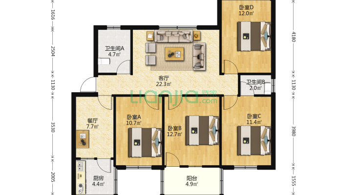 沁园新村二手房实景图