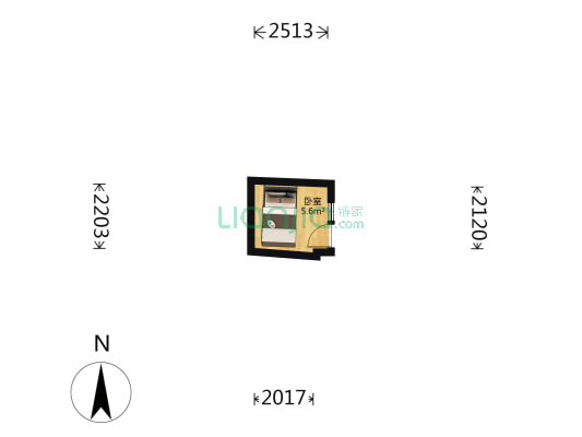 南火扇胡同 1室0厅0卫 7平方