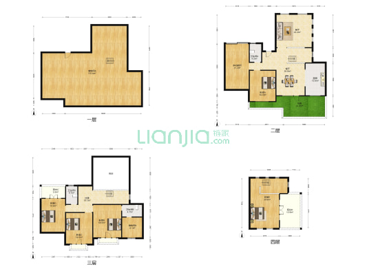 名流高尔夫庄园 6室2厅3卫 408平方