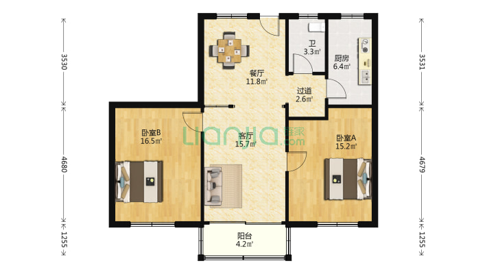 定波新村西区二手房实景图