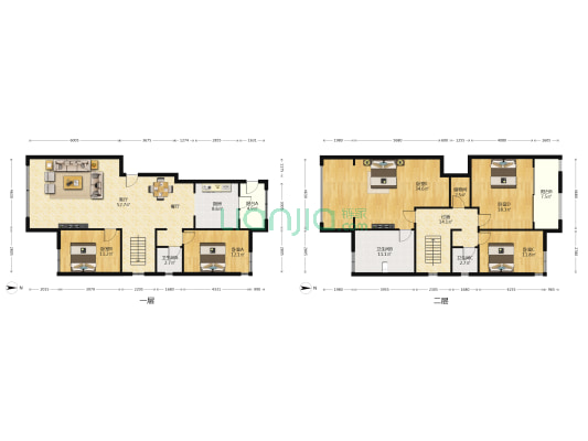 保利观湖叁 5室1厅3卫 138平方