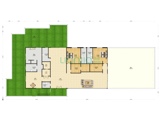 融创南京桃花源 2室2厅5卫 352平方