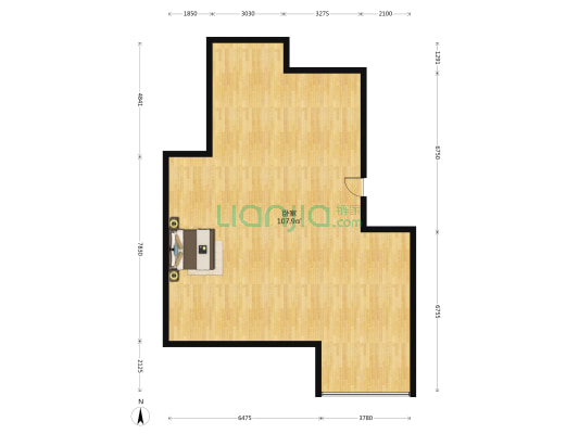 古龙翰林阁 1室0厅0卫 126平方