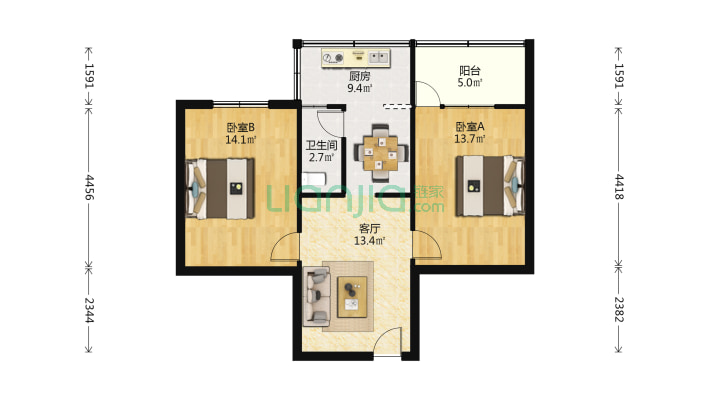 蜀汉路76号二手房实景图