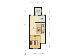 全南正规一居室，简单装修，拎包入住。。-涿州鹏渤新加坡花园户型图