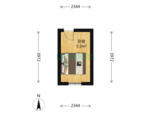 禄安街 1室0厅0卫 21平方