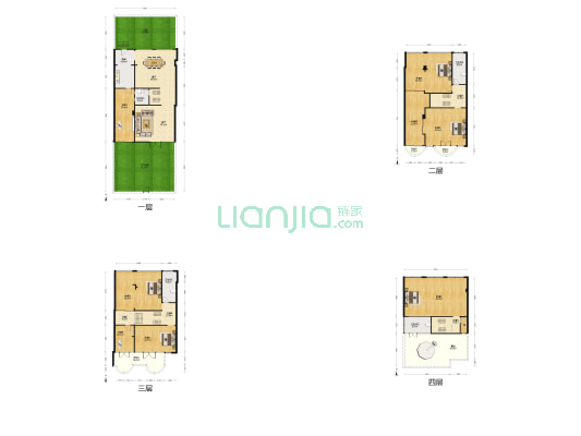 桃园湖高级住宅 7室2厅4卫 500平方