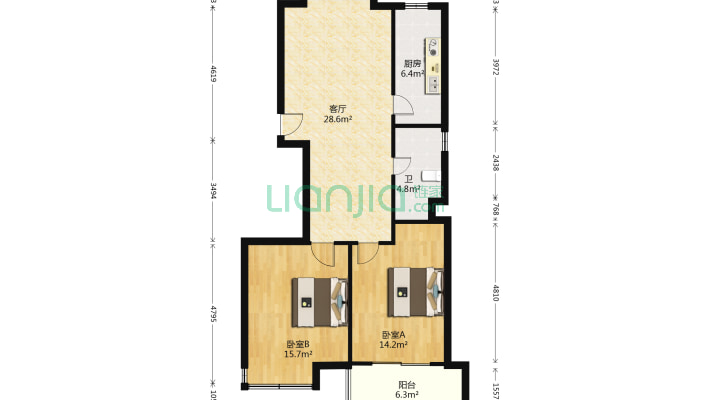大庆生活家二手房实景图