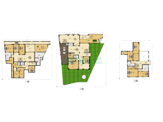 东山墅 13室5厅9卫 504平方