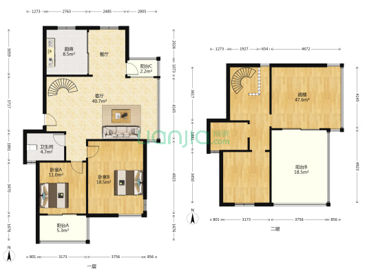 瓯龙梦溪嘉苑一期南区 2室1厅1卫 168平方