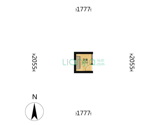 四道湾胡同 1室0厅0卫 8平方