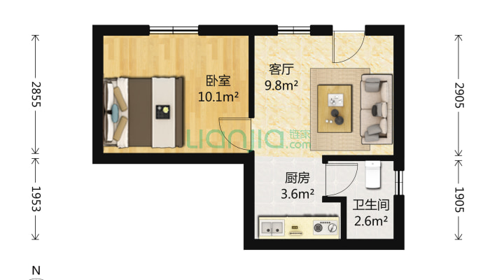 三元坊巷二手房实景图