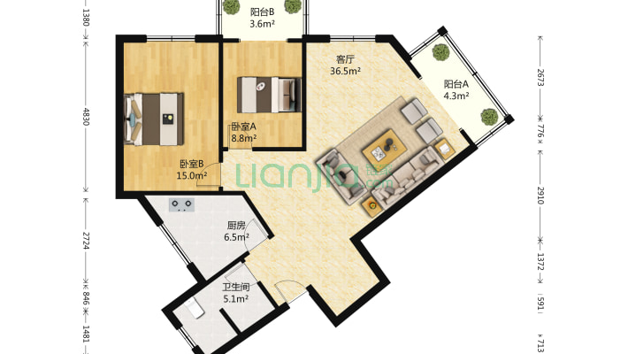 银沙路134号二手房实景图