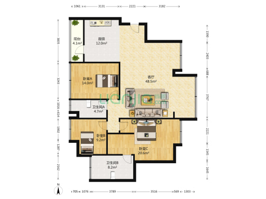 成都icc天曜房价怎么样icc天曜房源户型图小区车位交通地址详情分析