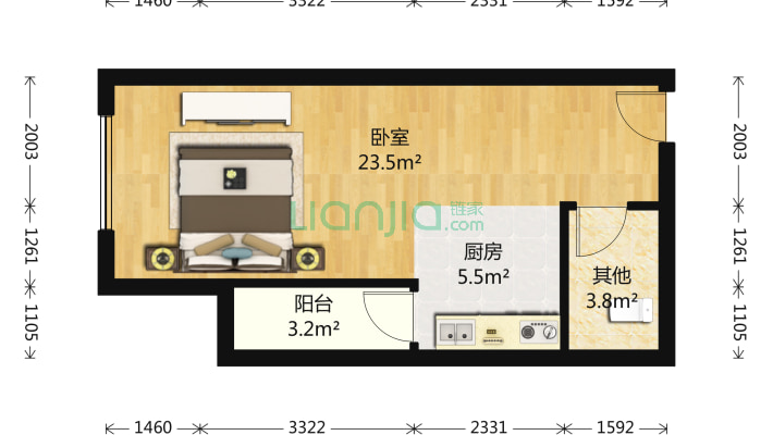 北京-VR测试楼盘001二手房实景图