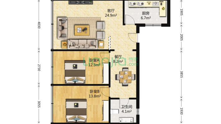 凯金花园二手房实景图