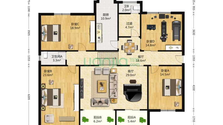 梅苑小区三期二手房实景图