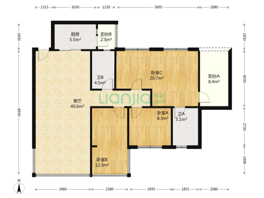 什么是连廊户型什么是非连廊户型 test-92cb109b-e11f-4134-8988-4832fa757598.png.533x400.jpg