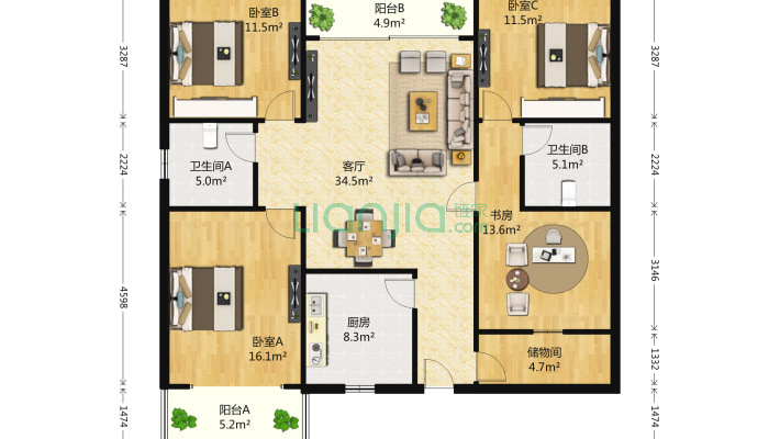 东业大厦二手房实景图