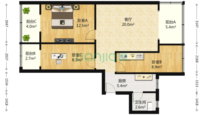 新源巷9号二手房实景图