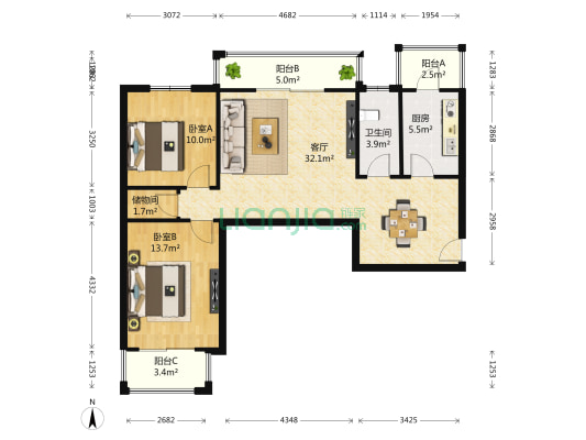 户型图金都苑简介查看小区详情小区均价75882 元/㎡建筑年代2006年