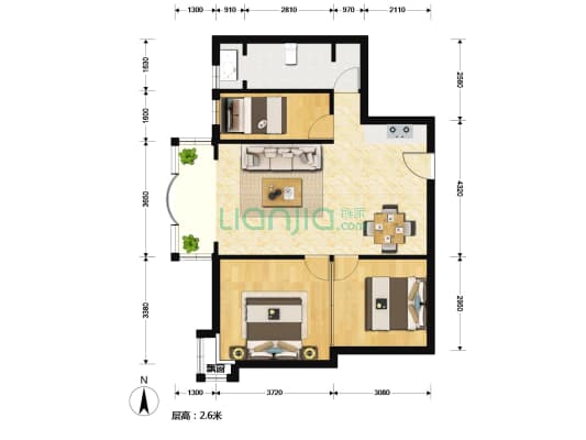 新华名苑 3室2厅1卫 0平方